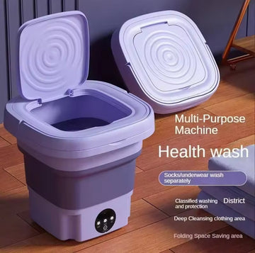 Portable Foldable Mini Washing Machine | غسالة صغيرة قابلة للطي المحمولة