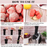 Frozen Fruit Ice Cream Maker | صانعة آيس كريم الفواكه المجمدة view 3