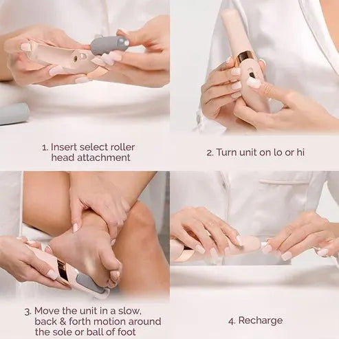 Electric Pedicure Foot File | مزيل الجلد الميت للقدم كهربائي
