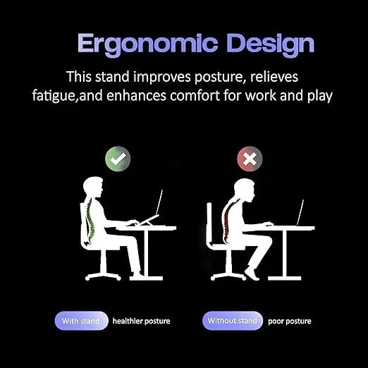 Premium Laptop Holder Stand | حامل لابتوب قابل للتعديل بجودة عالية