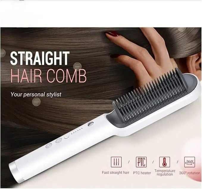 Electric Hair Straightener Comb | مشط فرد الشعر الكهربائي