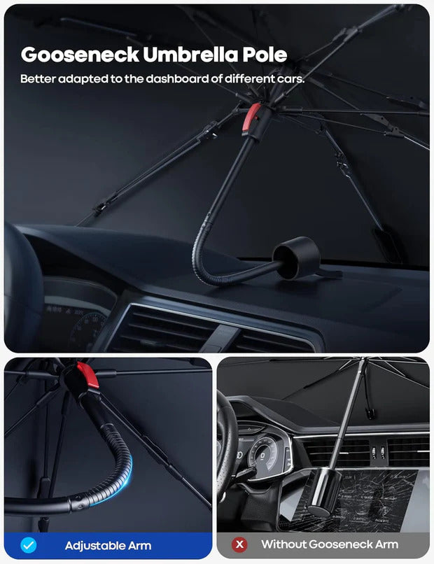 Car Windshield Sun Shade | واقي شمس للزجاج الأمامي للسيارة
