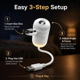 Plug-and-Play HD Star Projector view 5