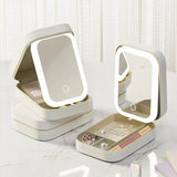 Cosmetics Storage Box Touch Light Storage Organizer view 2