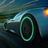 Car Luminous Tire Valve Cap(4 pcs set) view 1