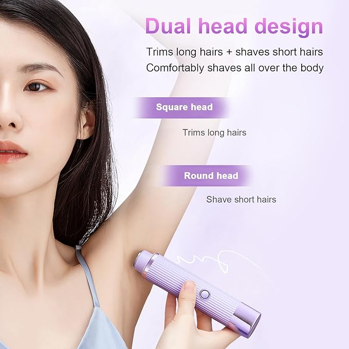Double Head Electric Shaver ماكينة حلاقة كهربائية برأسين