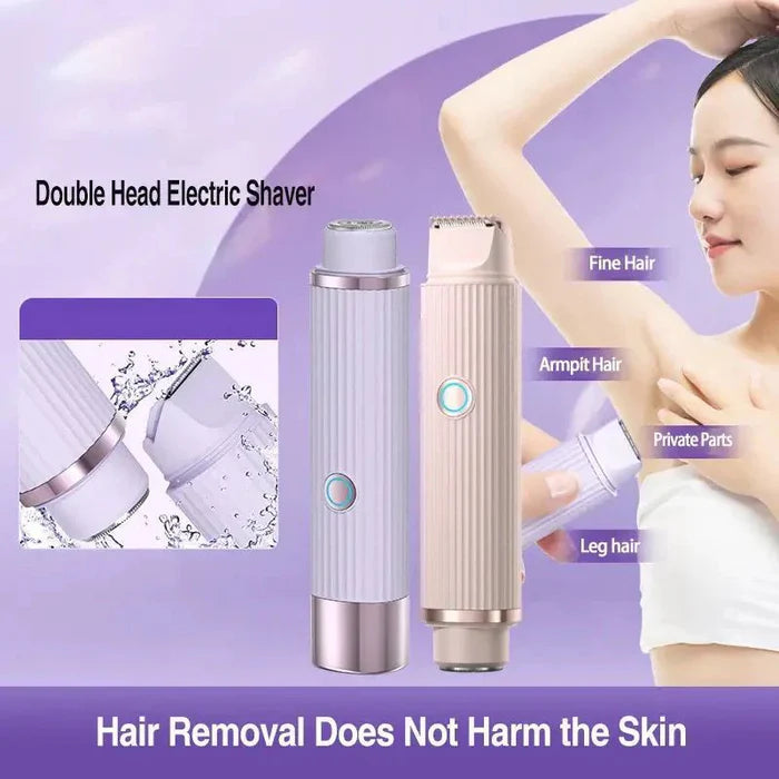 Double Head Electric Shaver ماكينة حلاقة كهربائية برأسين