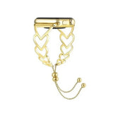 Heart Shaped Bracelet Watch Band | سوار ساعة على شكل قلب view 3