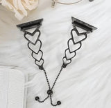 Heart Shaped Bracelet Watch Band | سوار ساعة على شكل قلب view 1