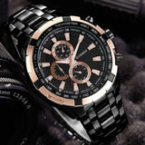 Men's Watch Business Steel Belt Quartz Watch view 1