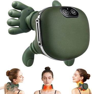 Portable Bionic Heated Neck & Back Massager | جهاز تدليك حراري محمول للرقبة والظهر